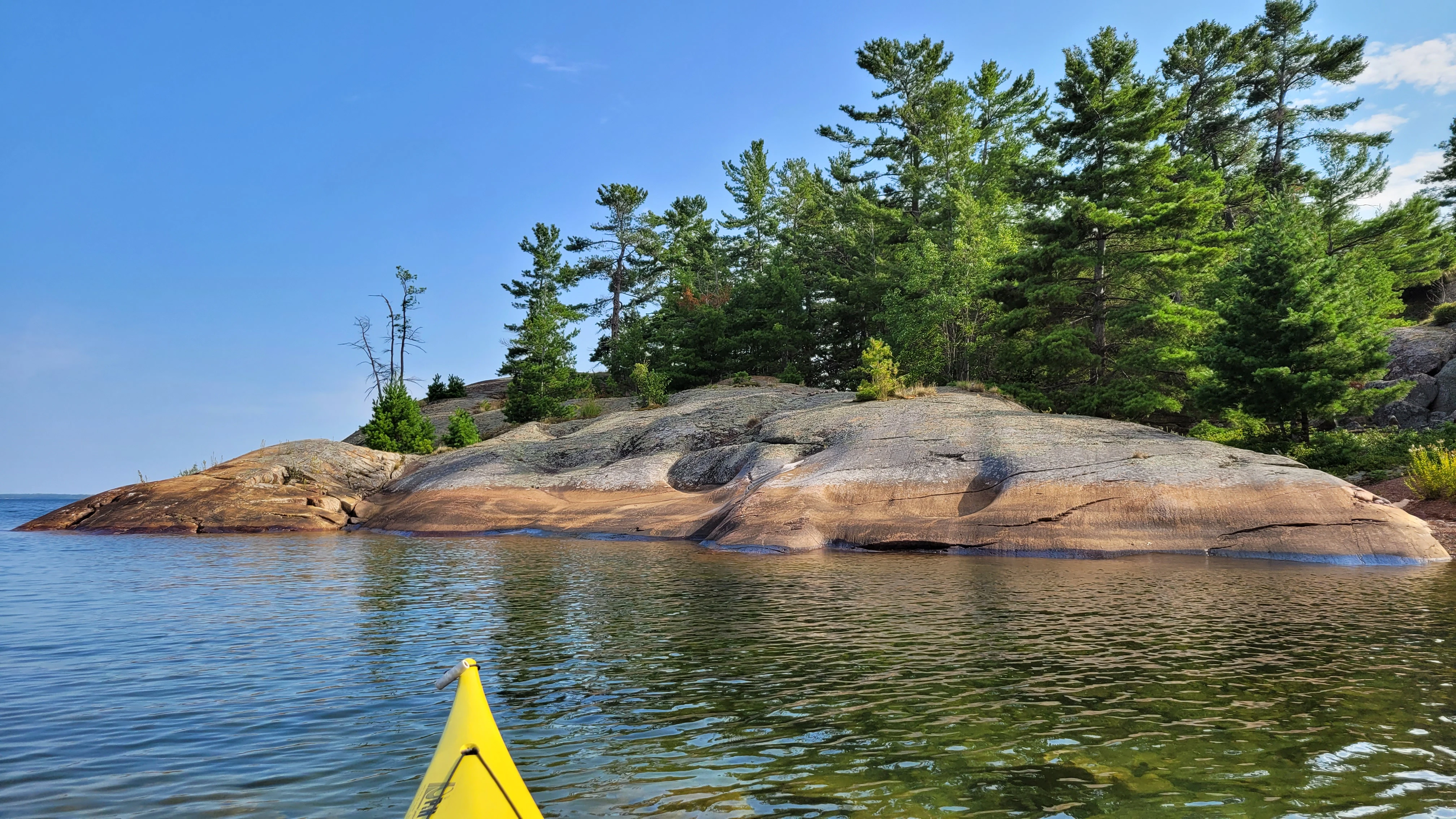 The eastern shoreline of North Benjamin Island
